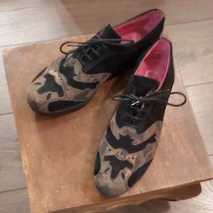 Chanii B lace-up leather shoes